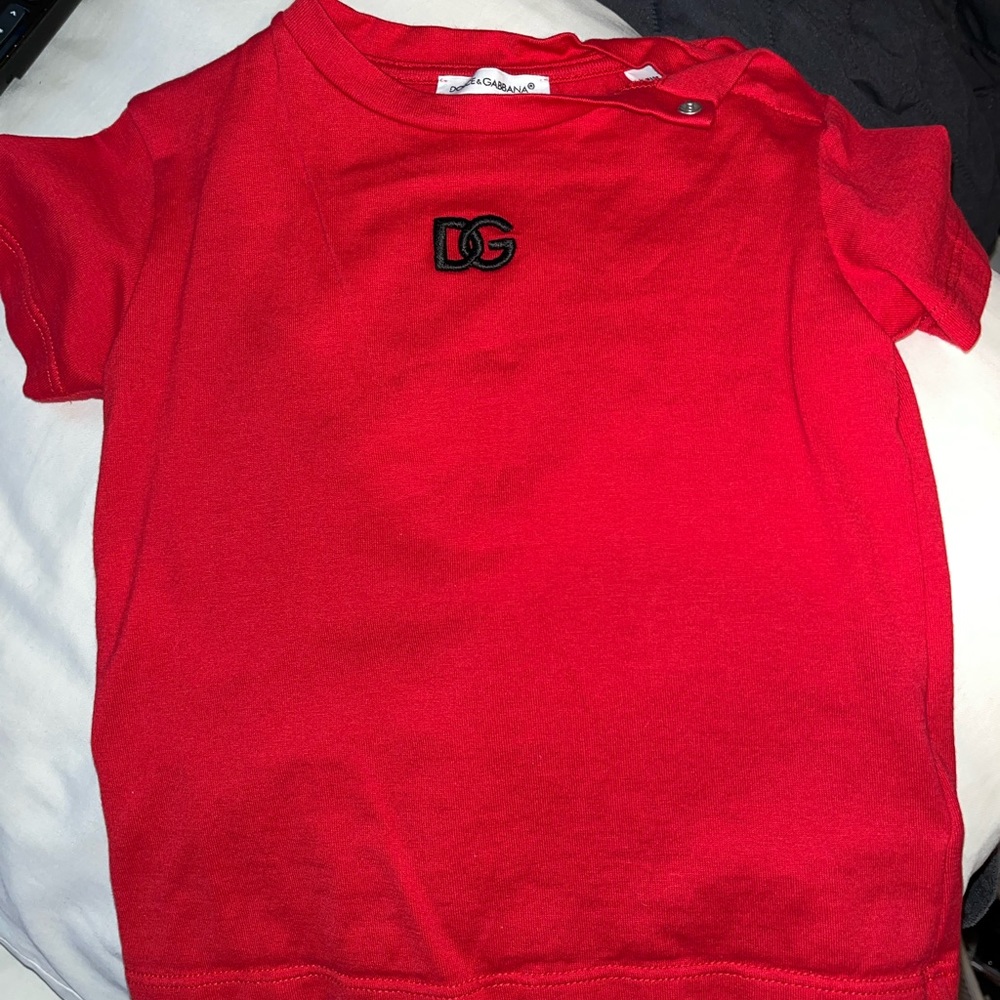 Dolce & Gabbana infant short sleeved shirt